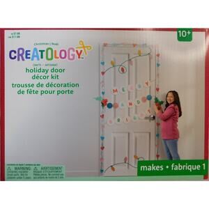 Creatology Christmas Door Decor Kit New In Box Ages 10+